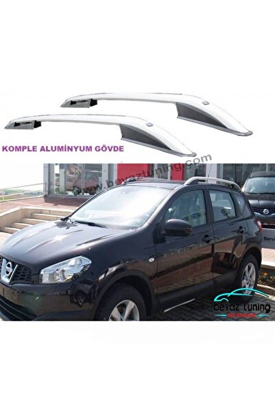 beyaztuning Nissan Qashqai Üst Port Bagaj Tavan Çıtası Gri 2007-2013