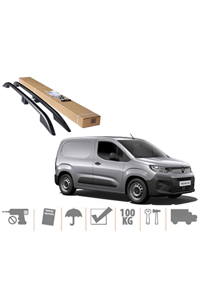 beyaztuning Citroen Berlingo Maxi Van Üst Port Bagaj Tavan Çıtası Siyah 2019 ...