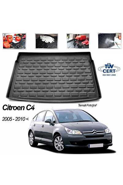 Leader Citroen C4 Bagaj Havuzu Paspası 2005-2010