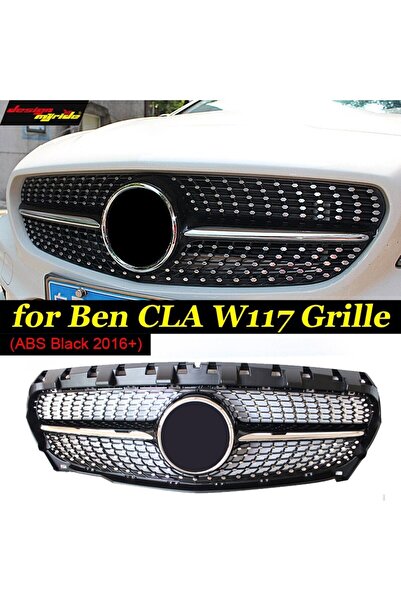 beyaztuning Mercedes W117 CLA Diamond Ön Panjur Izgara 2016-2018 Makyajlı