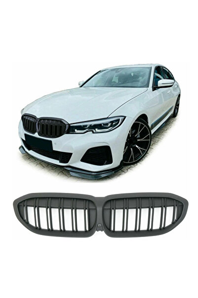 beyaztuning Bmw 3 Serisi G20 Piano Black Ön Panjur M3 Izgara Böbrek