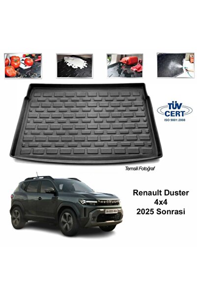 beyaztuning Renault Duster 4x4 Bagaj Havuzu Paspası 2025 Sonrası