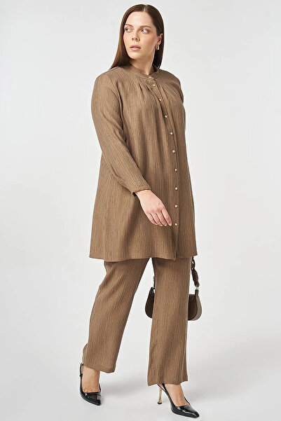 Kayra Lyocell Double Suit Dark Olive