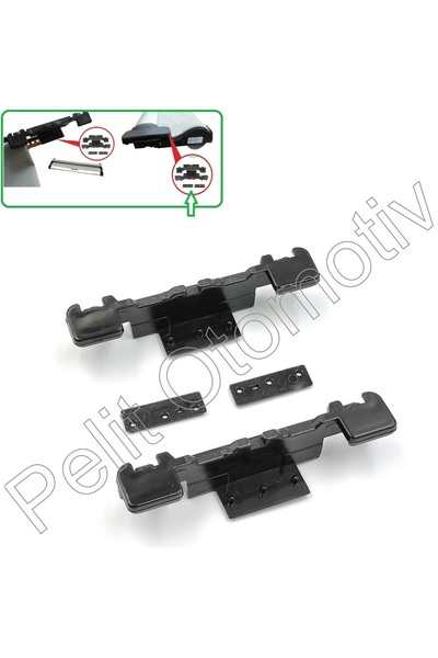 PELİTOTOMOTİV Audi A3 Sunroof Perde Ayağı Tamir Kiti 8X0877307