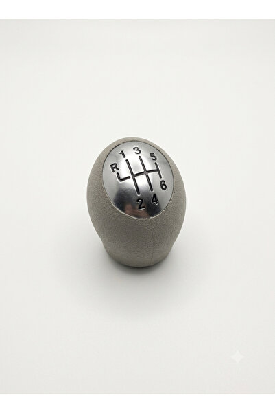 OEM Renault Megane 3 / Fluence 6 Forward Gear Knob Chrome Cover Gray (3286500...