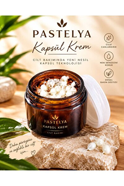 Pastelya Kapsül Yüz Krem – Cilt Aydınlatıcı, Vitamin C Yoğun Nemlendirici Ve ...