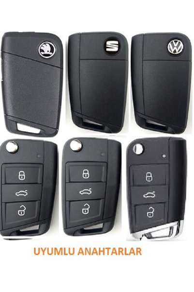 PELİTOTOMOTİV Volkswagen Key Case Silicone