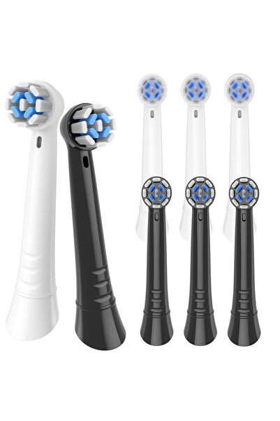 Choice4 4White 4Black Compatible with Oral B IO Electric Toothbrush Replaceme...