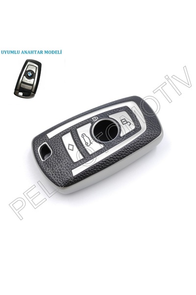 İthal Θήκη κλειδιού Bmw M3 M4 E34 E90 Superlux Keyless Silver