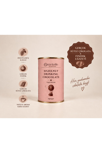 Conbella Fındıklı İçilebilir Çikolata(Sıcak Çikolata-250 g)