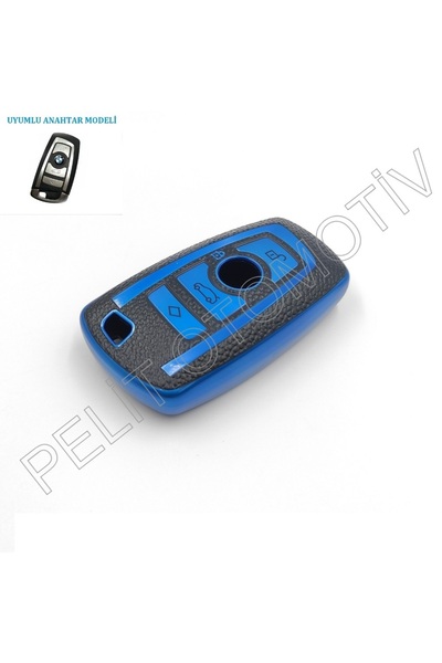 İthal Θήκη κλειδιού Bmw M3 M4 E34 E90 Superlux Keyless Blue