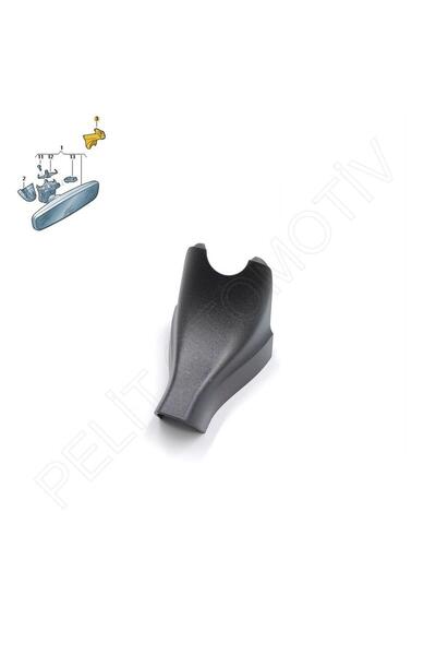 PELİTOTOMOTİV Passat B8 İç Dikiz Ayna Kapağı 3G0857593A 9B9