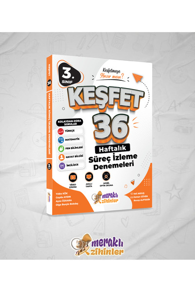 meraklı zihinler 3.SINIF KEŞFET 36 HAFTALIK SÜREÇ İZLEME DENEMELERİ(2026-2027)