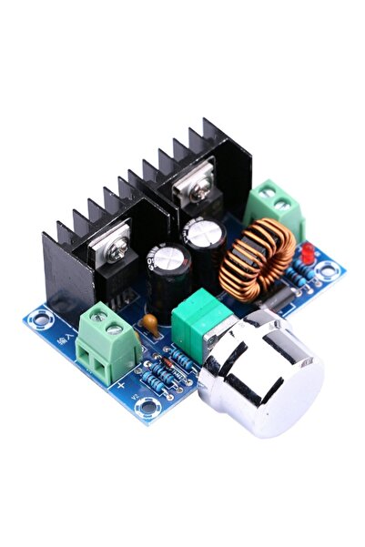Arduino Xl4016 Potlu Ayarlanabilir 8a Güç Kaynağı Voltaj Düşürücü Xh-m401