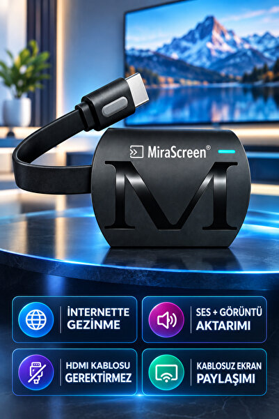 L'eDoren G4 Kablosuz HDMI Ses ve Görüntü Aktarıcı uyumlu