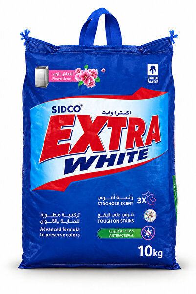 Extra Extra Washing Powder 10kg – Deep Cleaning and Powerful Stain Removal