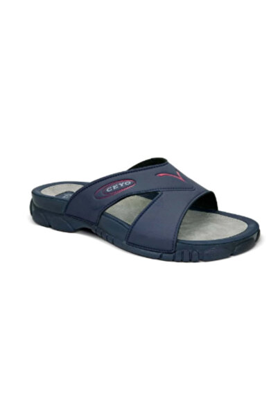 Ceyo 3200-1 Men's Slippers Navy Blue