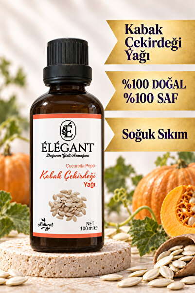 Kabak Çekirdeği Yağı 100 ml – %100 Saf Ve Doğal - Soğuk Sıkım Yağ