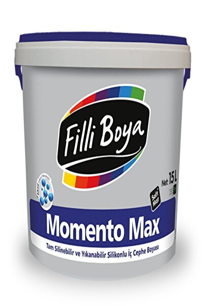 Filli Boya Andezit 20 Momento Max Tam Silinebilir Silikonlu Iç Cephe Boyası