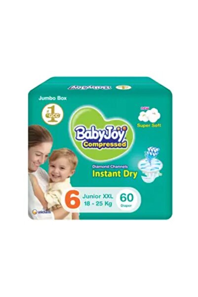 BabyJoy Stretch Diapers Size 6 XXL Jumbo Box 60