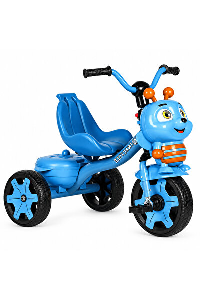 Generic Brand Children's Tricycle with Joyful Cartoon Bee Design, Rear Storag...