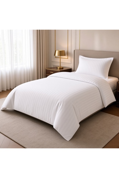 Kotonia Home Set 4 piese Lenjerie pat 3piese & pilota de iarna Kotonia Home, ...