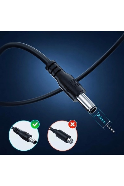 Zapex Scooter Şarj Cihazı 42V2Amp Adaptör 5,5x2,5MM Uç A Kalite Jetson