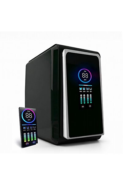 Atlas Digital Su Arıtma Cihazı 6 Aşamalı NSF Sertifikalı Siyah Renk