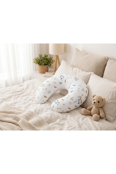 BABY LİGHT ANNELERİN İHTİYACI OLAN ÜRÜNLER Double-Sided Breastfeeding Pillow ...