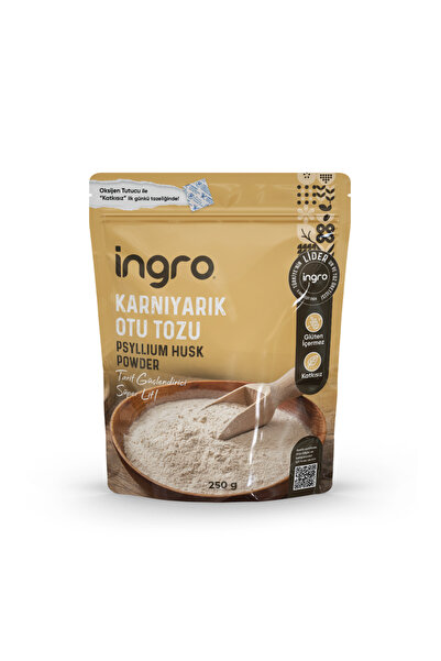 İngro Karnıyarık Otu Tozu Psyllium Husk Powder 250 G