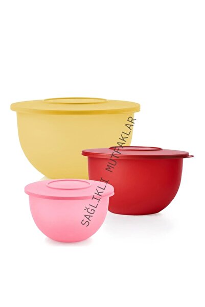 Tupperware Miksim Pot 3.2L - 2L and 1.3L Triple Set