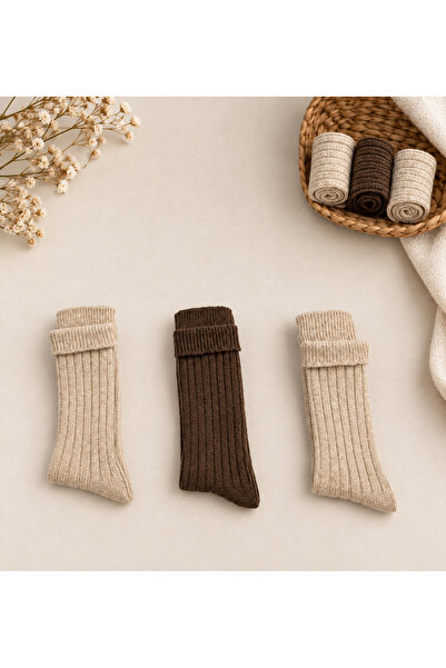 Tuceeavm 3 τεμάχια Ειδικές μάλλινες κάλτσες Alpaca Unisex Μάλλινες κάλτσες γι...