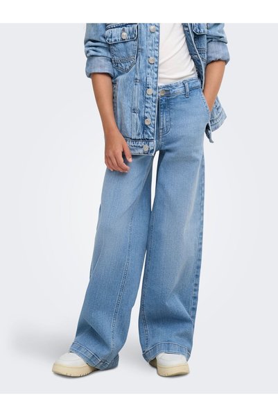 Kids Only Blugi cu croială largă KOGNEW Wide Leg Fit Jeans