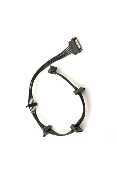 Choice 15pin male to female Sata 15pin Male 1 to 5 SATA 15Pin Female Splitter...