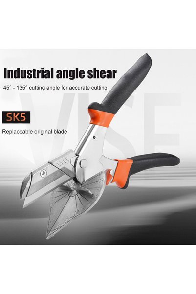 Choice Miter Shears Adjustable 45-135° Sharp Trunking Shears Wood Plastic Mul...