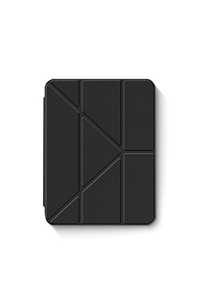 Choice27 iPad Mini 6 7 8.3 YZ-YKL Black 3+Y-fold Flip Clear Cover For iPad Ai...