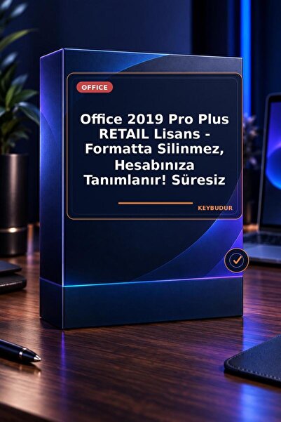 MICROSOFT Office 2019 Pro Plus RETAIL Lisans - Formatta Silinmez, Hesabınıza ...