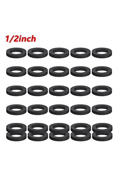 choice2 30PCS 4 point Rubber Washers Waterproof Shock-Absorbing Flat Gaskets ...