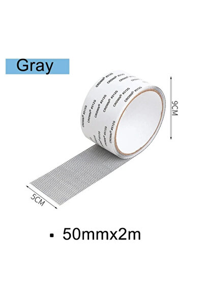 Choice7 1PCS-Grey 5x200cm Screen Repair Tape Window Door Waterproof Mosquito ...