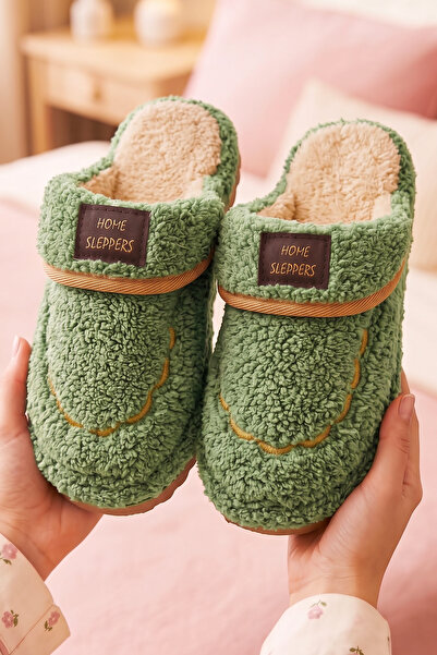 StWenn Women's Plush House Slippers Closed Toe Winter Warm Furry Comfortable ...