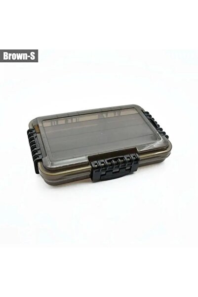 Choice Light Brown S Waterproof Fishing Tackle Box Large Capacity Fishing Acc...