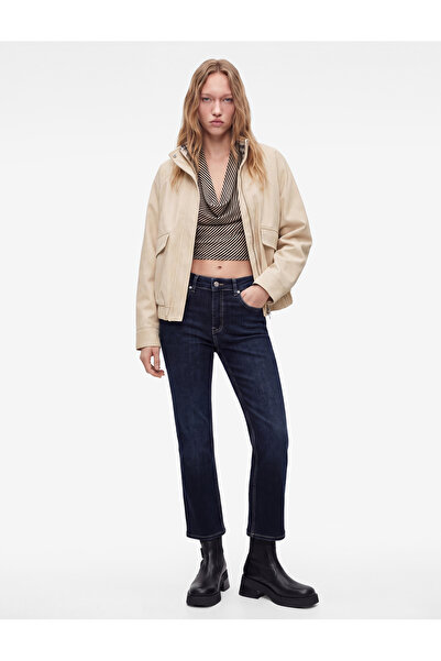Koton High Waist Pocketed Cotton Spanish Flare Denim Pants - Kick Flare Jeans