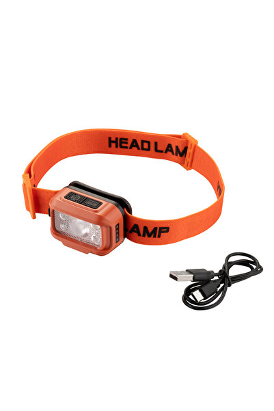 Lawazim Pro7 5W Rechargeable LED Headlamp - 250LM, 800mAh, Motion Sensor, 5 L...