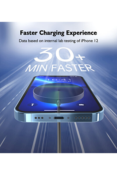 CHOETECH MagLeap Magnetic Wireless Charger 15W, Removable MagSafe-Compatible Charger for iPhone T518-F