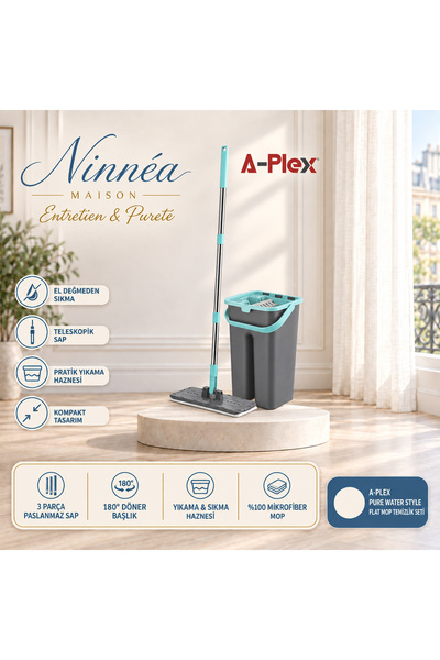 Flat Mop Temizlik Seti