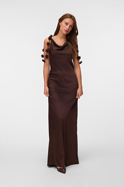 Vero Moda Women's VMANALEIA Sleeveless Detail Maxi Dress
