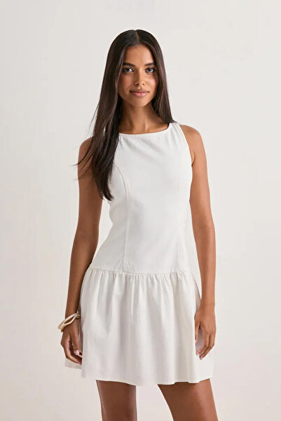 Vero Moda Women's VMKIARA Twill Sleeveless Short Woven Dress