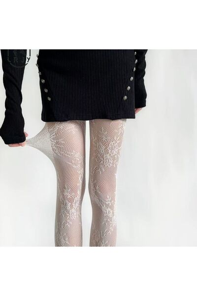 bodyIVY Dantel Dokulu SENİN TARZIN-BEYAZ
