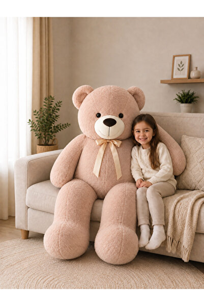 Genel Markalar 150 CM Dev Boy Peluş Ayıcık - Yüksek Kalite Kumaş – Sevimli Bü...