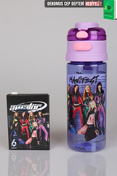 MANİFEST Lisanslı Amatör Collection 500 ML Tritan Matara ve 6'Lı Amatör Kart ...